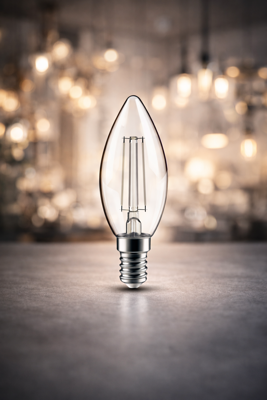 E14 Kronljuslampa dimbar 4,5W