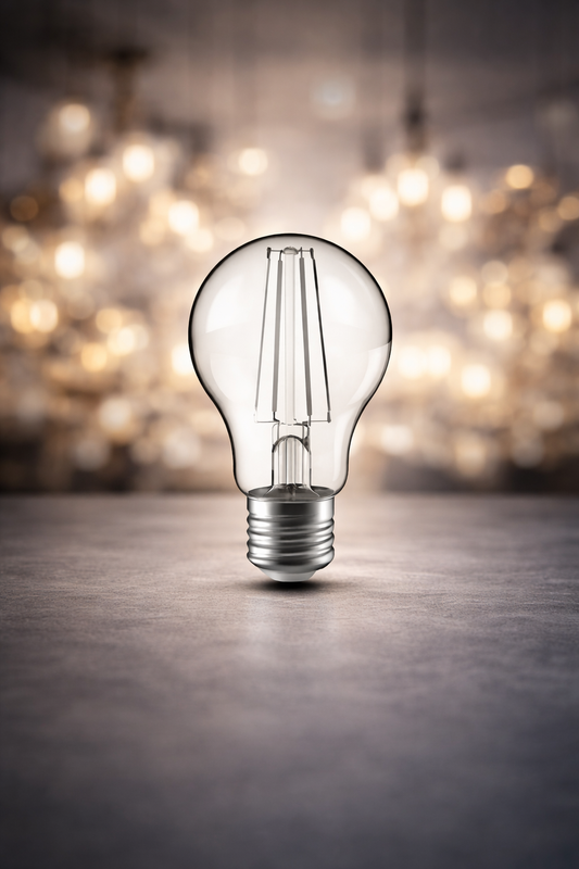 E27 Normallampa dimbar 9W