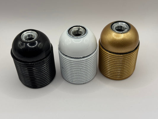 E27 Lamphållare för skärmringar